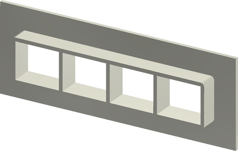 SF 2x4 W Ex PRIMED