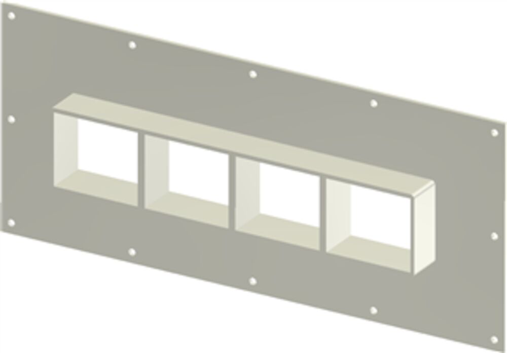 GH 2x4 FL100 GALV KIT