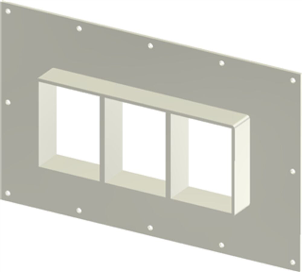 GH 4x3 FL100 AISI316 KIT