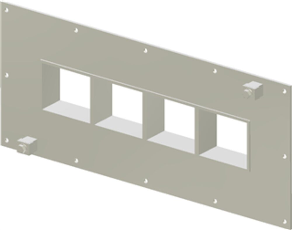 GH BG 2x4 FL100 GALV